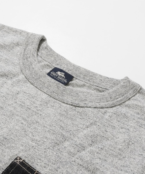 KRIFF MAYER Lady's Collection(クリフメイヤーレディースコレクション)の「【綿100%】やわらかヘビー天竺デニムポケットワンピ(ワンピース・レディース・チャコール/グレー/ナチュラル・LARGE/MEDIUM)」の11枚目の写真