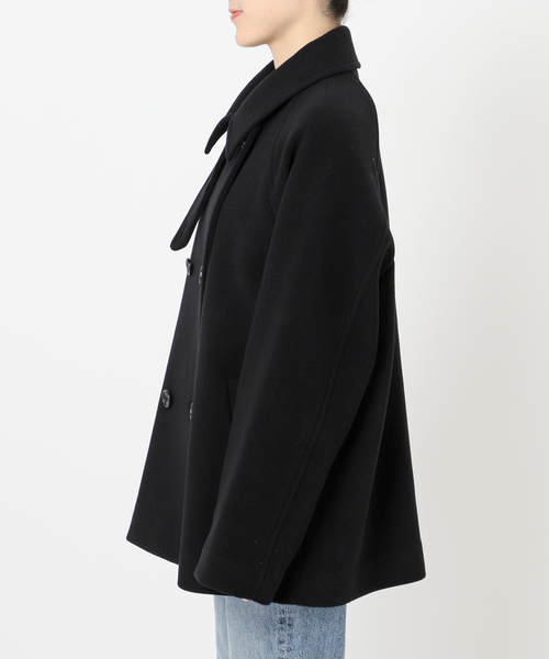 Spick & Span（スピックアンドスパン）の「《追加3》S160スタンドカラーショートコート（その他アウター・レディース・ベージュ/ブラック・34/38/36）」の22枚目の写真