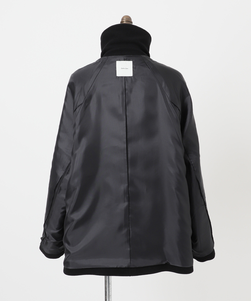 Spick & Span（スピックアンドスパン）の「《追加3》S160スタンドカラーショートコート（その他アウター・レディース・ベージュ/ブラック・34/38/36）」の9枚目の写真