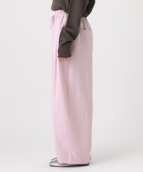 Elura（エルーラ）の「アイロンいらずワイドパンツ/634738（その他パンツ・レディース・ダークブラウン/ブラウン/ライトブルー/ライトピンク/キャメル・FREE）」の22枚目の写真