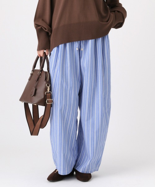 Elura（エルーラ）の「アイロンいらずワイドパンツ/634738（その他パンツ・レディース・ダークブラウン/ブラウン/ライトブルー/ライトピンク/キャメル・FREE）」の20枚目の写真