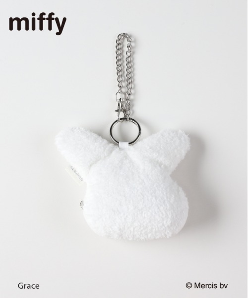 Right-on(ライトオン)の「【miffy】70周年限定 ボアポーチ内蔵 折りたたみエコバッグ (トートバッグ / コンパクト収納 / ギフト)(エコバッグ/サブバッグ・レディース・ブルー・ONE SIZE)」の7枚目の写真