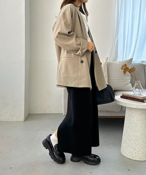 DISCOAT（ディスコート）の「ボリュームソールローファー（その他シューズ・レディース・ブラック/ブラウン・MEDIUM/LARGE）」の8枚目の写真