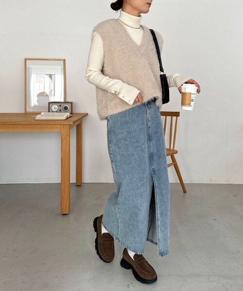 DISCOAT（ディスコート）の「ボリュームソールローファー（その他シューズ・レディース・ブラック/ブラウン・MEDIUM/LARGE）」の16枚目の写真