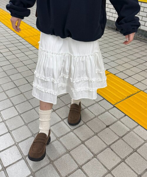 DISCOAT（ディスコート）の「ボリュームソールローファー（その他シューズ・レディース・ブラック/ブラウン・MEDIUM/LARGE）」の20枚目の写真