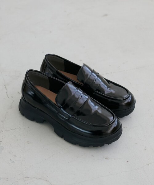 DISCOAT（ディスコート）の「ボリュームソールローファー（その他シューズ・レディース・ブラック/ブラウン・MEDIUM/LARGE）」の21枚目の写真
