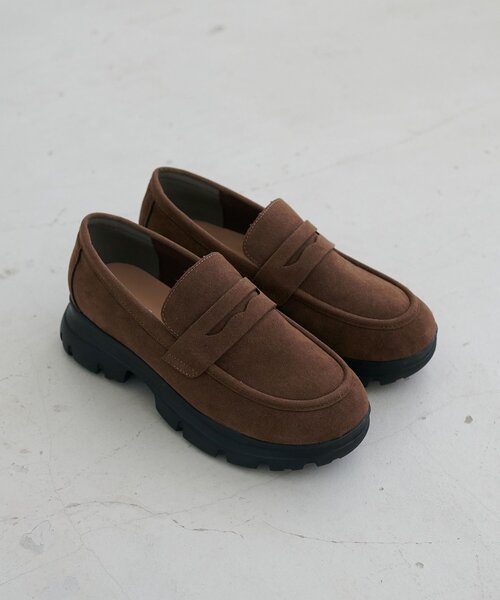 DISCOAT（ディスコート）の「ボリュームソールローファー（その他シューズ・レディース・ブラック/ブラウン・MEDIUM/LARGE）」の22枚目の写真