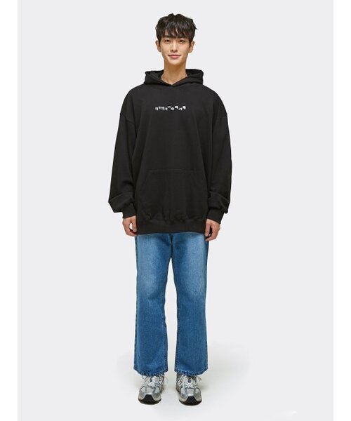 TEENY TIGER(ティーニータイガー)の「フードパーカー (ブラック)(パーカー・レディース・その他・LARGE/MEDIUM/SMALL)」の2枚目の写真