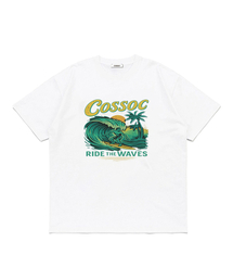ライドザウェーブ 半袖Tシャツ (ホワイト)