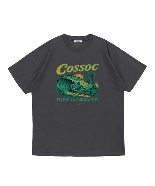 COSO(コソ)の「ライドザウェーブ 半袖Tシャツ (ホワイト)(Tシャツ/カットソー・レディース・ホワイト・S/M/L)」の3枚目の写真