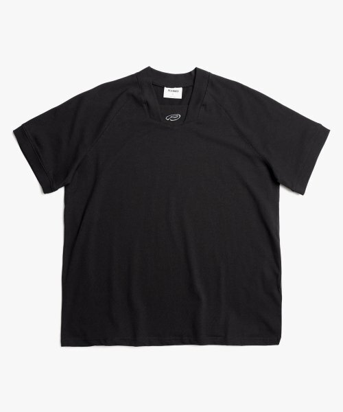 PIECEMAKER(ピースメーカー)の「EX FOOTBALL TSHIRTS (BLACK)(Tシャツ/カットソー・レディース・その他・FREE)」の2枚目の写真