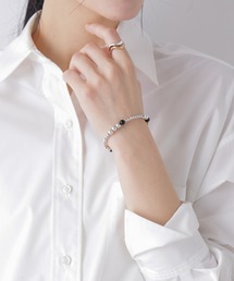 PHILIPPE AUDIBERT（フィリップ オーディベール）の「PHILIPPE AUDIBERT/Eunice bracelet Black（ブレスレット）」