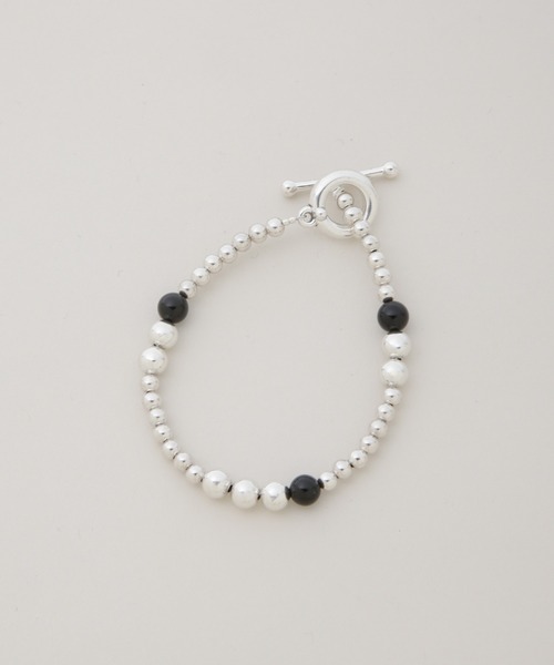 PHILIPPE AUDIBERT（フィリップ オーディベール）の「PHILIPPE AUDIBERT/Eunice bracelet Black（ブレスレット・レディース・ブラック・FREE）」の3枚目の写真