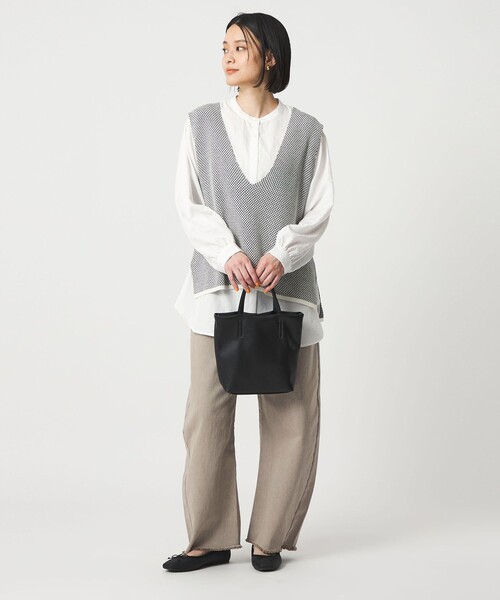 A DAY IN THE LIFE UNITED ARROWS(アデイインザライフユナイテッドアローズ)の「デニム カーブパンツ <A DAY IN THE LIFE>(デニムパンツ・レディース・ベージュ/コバルトブルー/ダークグレー・S/M)」の11枚目の写真