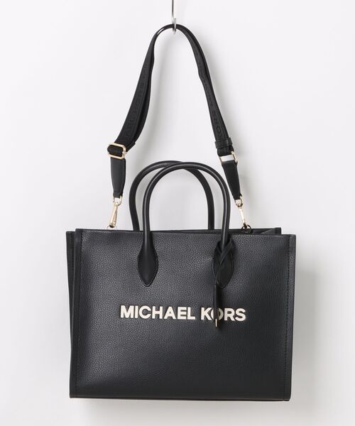 MICHAEL KORS(マイケルコース)の「MIRELLA MD EW TOTE トートバッグ(トートバッグ・レディース・ブラック・FREE)」の1枚目の写真