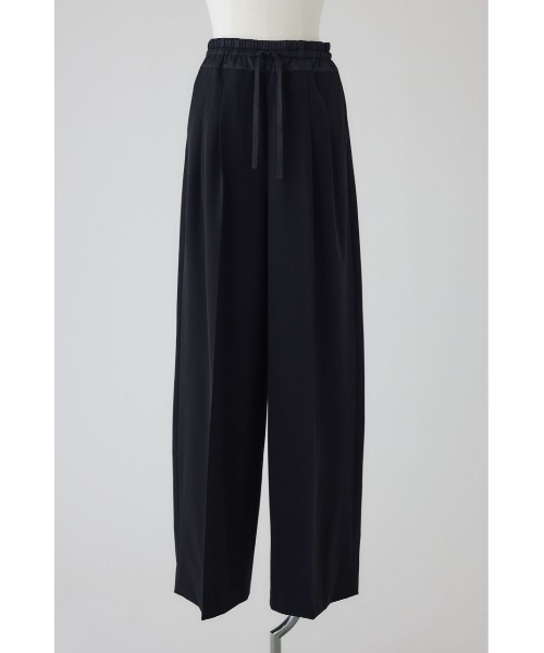 RIM.ARK（リムアーク）の「【PRE ORDER】Textile hybrid PT テキスタイル ハイブリッド パンツ（スラックス・レディース・ブラック/アイボリー/ダークネイビー・38/36）」の3枚目の写真