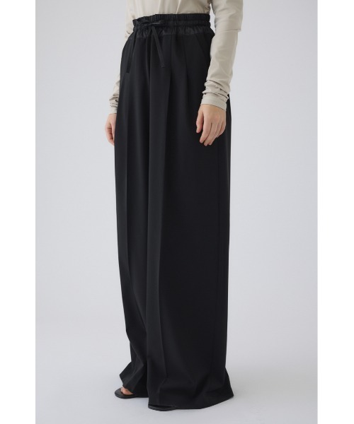 RIM.ARK（リムアーク）の「【PRE ORDER】Textile hybrid PT テキスタイル ハイブリッド パンツ（スラックス・レディース・ブラック/アイボリー/ダークネイビー・38/36）」の20枚目の写真