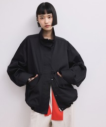 ADAM ET ROPE' | 【WEB限定】スタンドネックドロストブルゾン/撥水(ブルゾン)