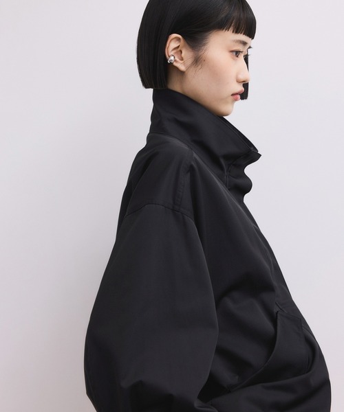 WEB限定】スタンドネックドロストブルゾン/撥水（ブルゾン）｜ADAM ET