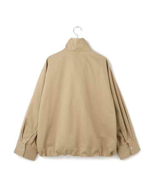 ADAM ET ROPE'（アダムエロペ）の「【WEB限定】スタンドネックドロストブルゾン/撥水（ブルゾン・レディース・ベージュ系その他/ブラック・FREE）」の17枚目の写真