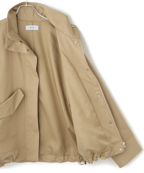 ADAM ET ROPE‘スタンドネックドロストブルゾン/撥水 ADAM ET ROPE'｜【WEB限定】スタンドネックドロストブルゾン/撥水