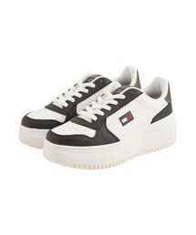 TOMMY JEANS（トミー ジーンズ）の「フラットフォームバスケットシューズ（スニーカー）」