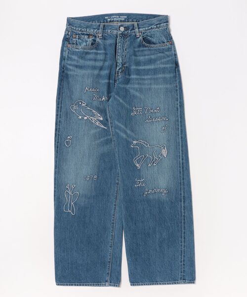 GO TO HOLLYWOOD(ゴートゥーハリウッド)の「Denim Journey Pants(その他パンツ・レディース・ブルー・L/M)」の10枚目の写真