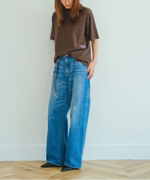 GO TO HOLLYWOOD(ゴートゥーハリウッド)の「Denim Journey Pants(その他パンツ・レディース・ブルー・L/M)」の7枚目の写真
