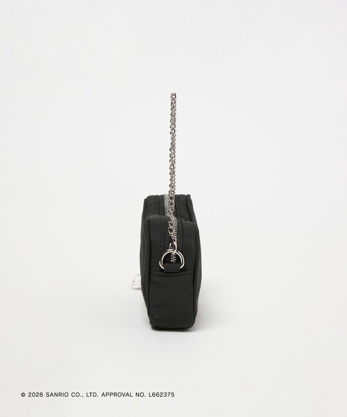 UNITED ARROWS(ユナイテッドアローズ)の「<HELLO KITTY × UNITED ARROWS>リボン ポーチ(ポーチ・レディース・ブラック/レッド・FREE)」の3枚目の写真