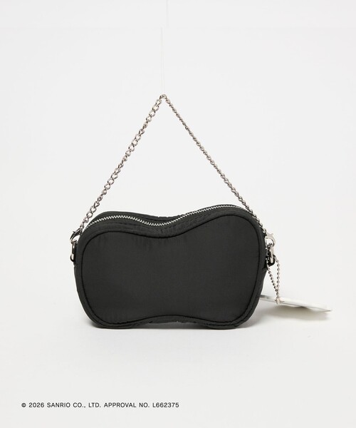 UNITED ARROWS(ユナイテッドアローズ)の「<HELLO KITTY × UNITED ARROWS>リボン ポーチ(ポーチ・レディース・ブラック/レッド・FREE)」の4枚目の写真