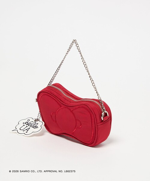UNITED ARROWS(ユナイテッドアローズ)の「<HELLO KITTY × UNITED ARROWS>リボン ポーチ(ポーチ・レディース・ブラック/レッド・FREE)」の12枚目の写真