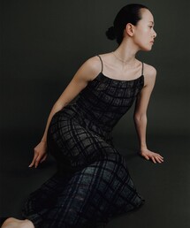 Demi-Luxe BEAMS | 【別注】TAN / ニット キャミソール ドレス(ワンピース)