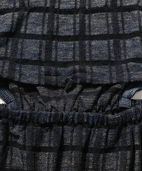 Demi-Luxe BEAMS(デミルクス ビームス)の「【別注】TAN / ニット キャミソール ドレス(ワンピース・レディース・ブラック・ONE SIZE)」の6枚目の写真