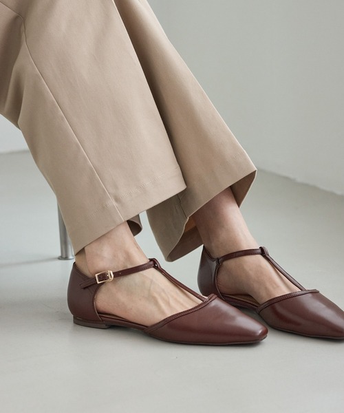 Tストラップセパレートパンプス（パンプス）｜ROPE' PICNIC（ロペ
