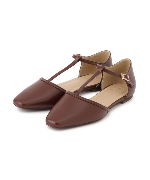 ROPE' PICNIC（ロペピクニック）の「Tストラップセパレートパンプス（パンプス・レディース・ブラック/ブラウン/ピンク系その他2/ベージュ系その他・24/24.5/23.5）」の19枚目の写真