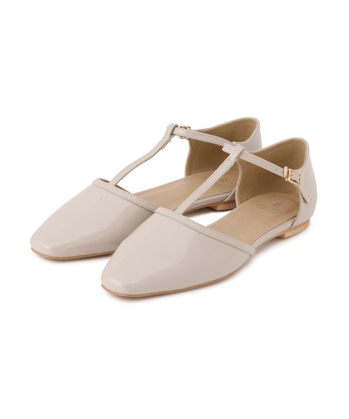 ROPE' PICNIC（ロペピクニック）の「Tストラップセパレートパンプス（パンプス・レディース・ブラック/ブラウン/ピンク系その他2/ベージュ系その他・24/24.5/23.5）」の9枚目の写真