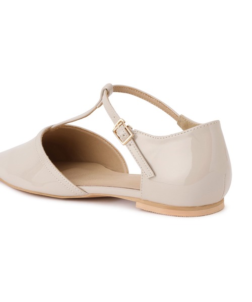 ROPE' PICNIC（ロペピクニック）の「Tストラップセパレートパンプス（パンプス・レディース・ブラック/ブラウン/ピンク系その他2/ベージュ系その他・24/24.5/23.5）」の8枚目の写真