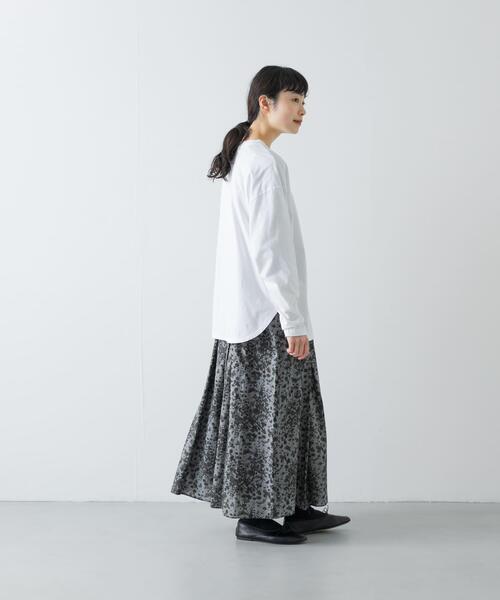 かぐれ(カグレ)の「コットンクルーネックカットソー(Tシャツ/カットソー・レディース・オフホワイト・FREE)」の7枚目の写真