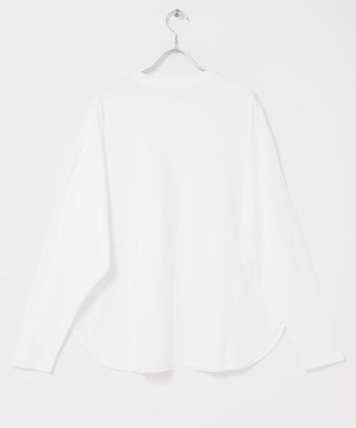 かぐれ(カグレ)の「コットンクルーネックカットソー(Tシャツ/カットソー・レディース・オフホワイト・FREE)」の9枚目の写真