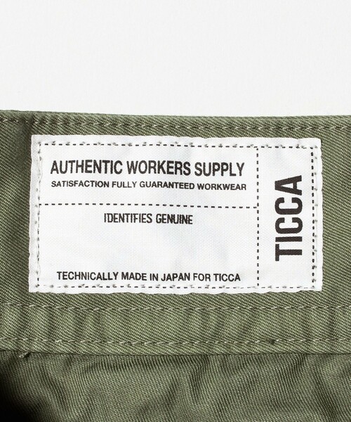 TICCA(ティッカ)の「【別注】<TICCA>エンブロイダリー ペインターパンツ(その他パンツ・レディース・オリーブ・1/0)」の17枚目の写真