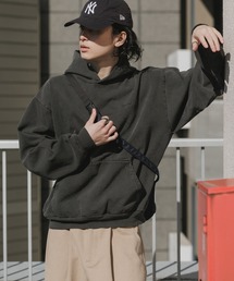 MINE | MINE/マイン DYE-HOODIE-14OZ 裏起毛素材 USAコットン プルオーバーパーカー(パーカー)