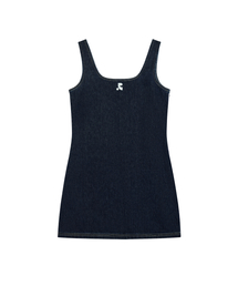 Rest&Recreation（レストアンドレクリエーション）の「DENIM MINI DRESS - BLUE（ワンピース）」