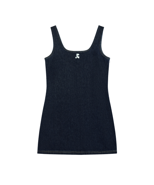 Rest&Recreation(レストアンドレクリエーション)の「DENIM MINI DRESS - BLUE(ワンピース・レディース・その他・SMALL/MEDIUM)」の1枚目の写真