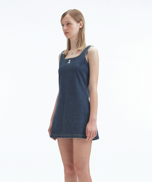 Rest&Recreation(レストアンドレクリエーション)の「DENIM MINI DRESS - BLUE(ワンピース・レディース・その他・SMALL/MEDIUM)」の6枚目の写真
