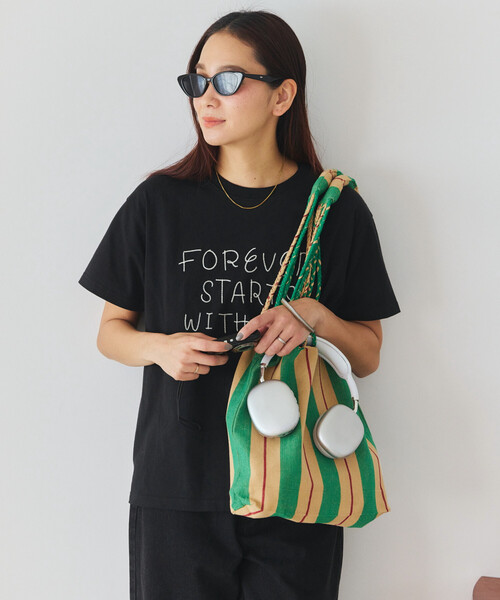 DULTON(ダルトン)の「DULTON/ダルトン HAMMOCK TOTE S ハンモック ストライプ トートバッグ(トートバッグ・メンズ・レッド/グリーン/イエロー/ダークグリーン/サックスブルー/オリーブ・ONE SIZE)」の9枚目の写真