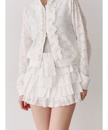 jouetie | レースティアードミニスカート【セットアップ対応】(スカート)