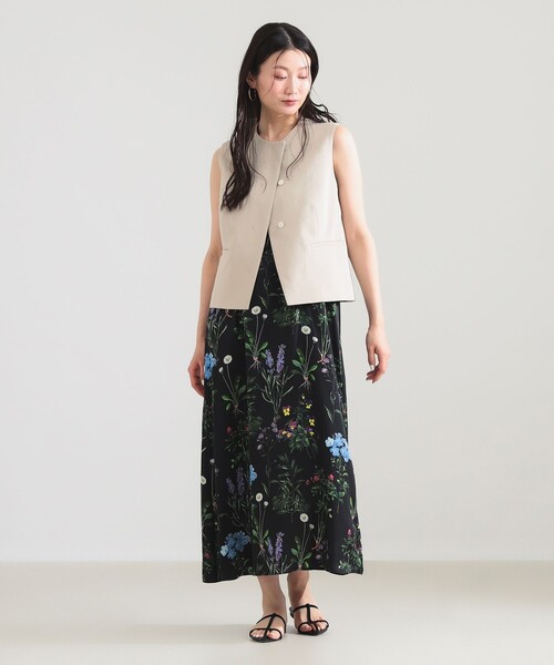 Demi-Luxe BEAMS(デミルクス ビームス)の「【8/6値下げ】オックス 比翼 ミニジレ(ベスト・レディース・チャコールグレー/ベージュ・38/36)」の19枚目の写真
