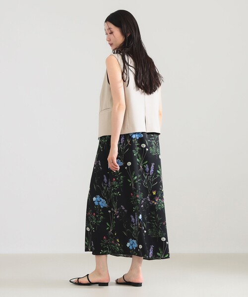 Demi-Luxe BEAMS(デミルクス ビームス)の「【8/6値下げ】オックス 比翼 ミニジレ(ベスト・レディース・チャコールグレー/ベージュ・38/36)」の3枚目の写真