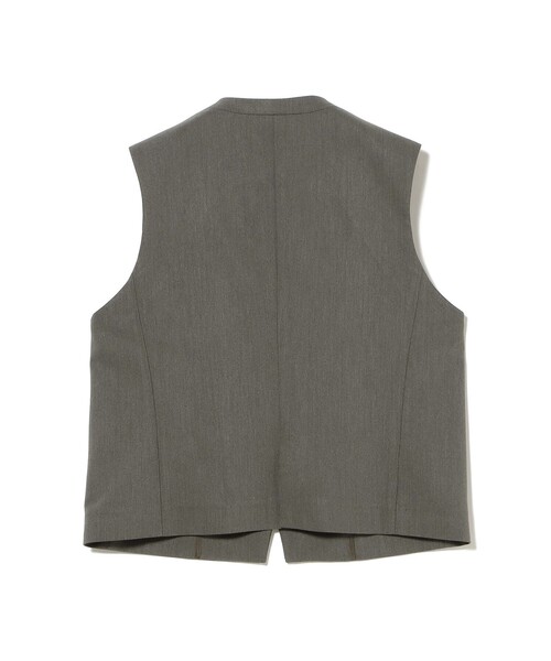 Demi-Luxe BEAMS(デミルクス ビームス)の「【8/6値下げ】オックス 比翼 ミニジレ(ベスト・レディース・チャコールグレー/ベージュ・38/36)」の8枚目の写真