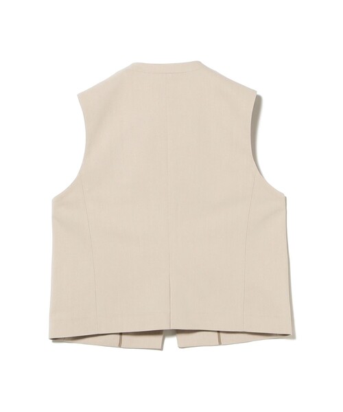 Demi-Luxe BEAMS(デミルクス ビームス)の「【8/6値下げ】オックス 比翼 ミニジレ(ベスト・レディース・チャコールグレー/ベージュ・38/36)」の14枚目の写真